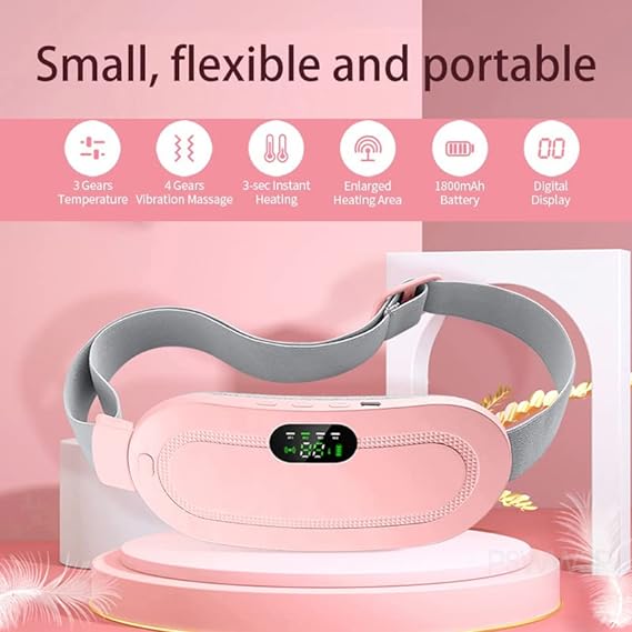 Period Belt – Fast Heating & Soothing Massage for Menstrual Relief
